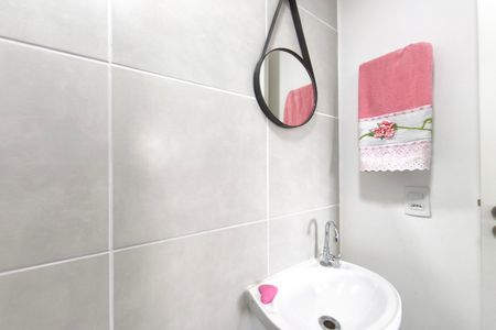 Banheiro de apartamento para alugar com 2 quartos, 47m² em Residencial Parque da Fazenda, Campinas