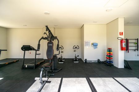 Apartamento para alugar com 39m², 2 quartos e 1 vaga Apartamento para alugar com 39m², 2 quartos e 1 vagaAcademia