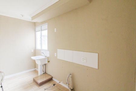 Cozinha de apartamento à venda com 2 quartos, 42m² em Estância Velha, Canoas