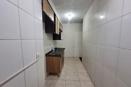 Cozinha de apartamento à venda com 2 quartos, 64m² em Vila Lutécia, Santo André