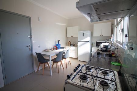 Cozinha de apartamento à venda com 2 quartos, 124m² em Santo Amaro, São Paulo