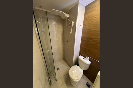 Banheiro de apartamento para alugar com 1 quarto, 28m² em Tatuapé, São Paulo