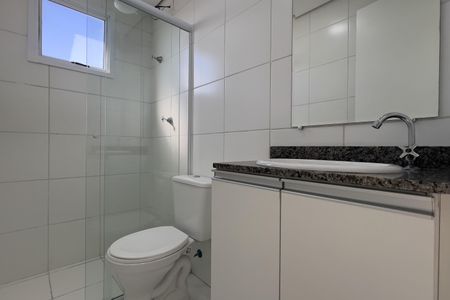 Apartamento para alugar com 55m², 2 quartos e 1 vaga Apartamento para alugar com 55m², 2 quartos e 1 vagaBanheiro da Suíte