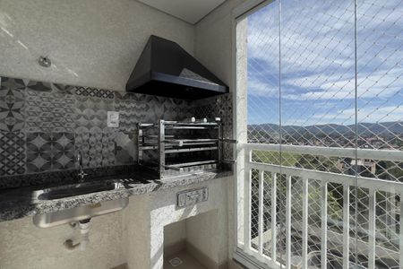 Varanda gourmet de apartamento para alugar com 2 quartos, 55m² em Jardim do Papai, Guarulhos