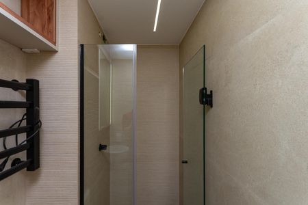 Banheiro Social de apartamento para alugar com 2 quartos, 35m² em Várzea da Barra Funda, São Paulo