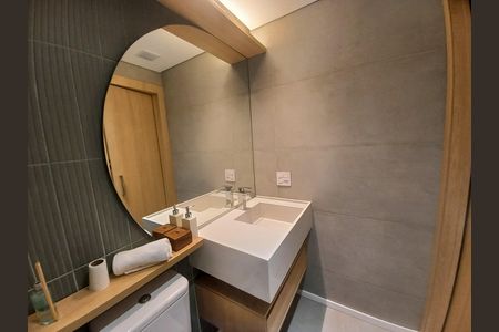 Studio para alugar com 24m², 1 quarto e sem vaga Studio para alugar com 24m², 1 quarto e sem vagaBanheiro