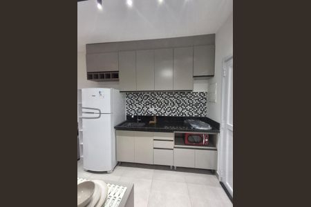 Studio - cozinha americana de kitnet/studio para alugar com 1 quarto, 24m² em Brás, São Paulo