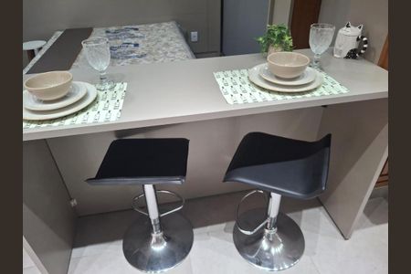 Studio decorado de kitnet/studio para alugar com 1 quarto, 24m² em Brás, São Paulo