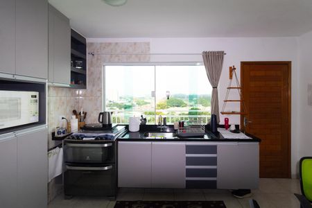 Cozinha de apartamento à venda com 1 quarto, 42m² em Vila Bela, São Paulo