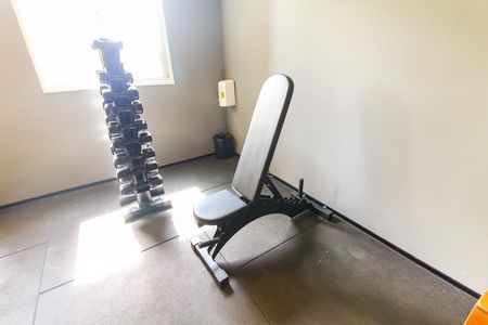 Apartamento para alugar com 41m², 2 quartos e 1 vaga Apartamento para alugar com 41m², 2 quartos e 1 vagaÁrea comum - Academia
