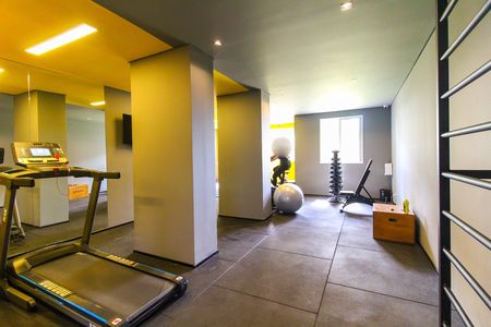 Apartamento para alugar com 41m², 2 quartos e 1 vaga Apartamento para alugar com 41m², 2 quartos e 1 vagaÁrea comum - Academia