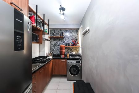 Cozinha de apartamento para alugar com 2 quartos, 40m² em Liberdade, São Paulo