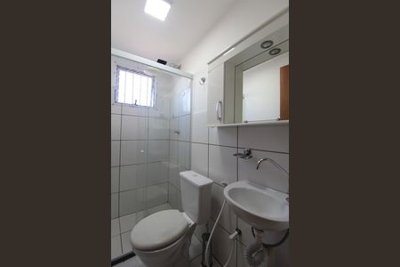 Banheiro Social de apartamento para alugar com 2 quartos, 44m² em Heliópolis, Belo Horizonte