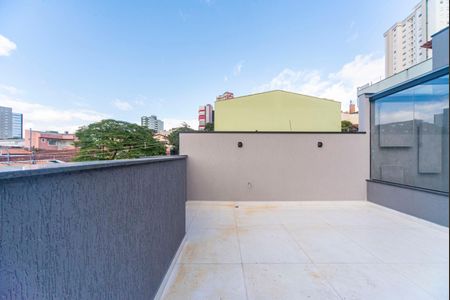 Varanda da Cobertura de casa à venda com 3 quartos, 150m² em Jardim Bela Vista, Santo André