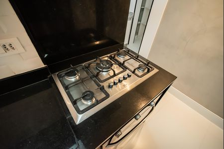 Cozinha de apartamento à venda com 2 quartos, 78m² em Vila Clementino, São Paulo