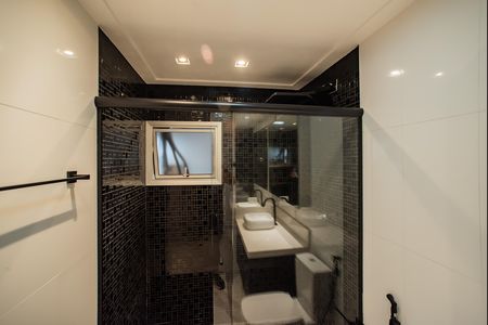 Banheiro da Suíte 2/Banheiro Social de apartamento à venda com 2 quartos, 78m² em Vila Clementino, São Paulo