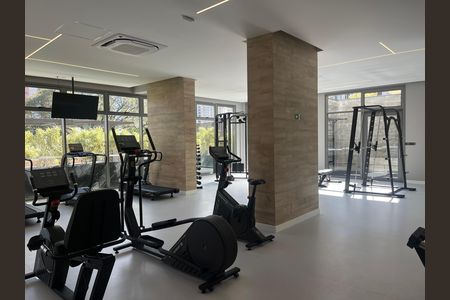 Apartamento à venda com 34m², 1 quarto e sem vaga Apartamento à venda com 34m², 1 quarto e sem vagaÁrea comum - Academia