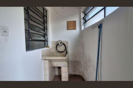 Área de Serviço  de kitnet/studio à venda com 1 quarto, 28m² em Boa Vista, São Caetano do Sul