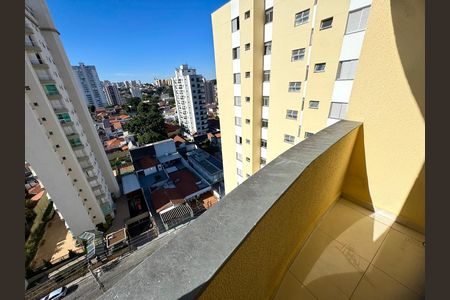 Varanda da Sala de apartamento para alugar com 2 quartos, 57m² em Vila Milton, Guarulhos