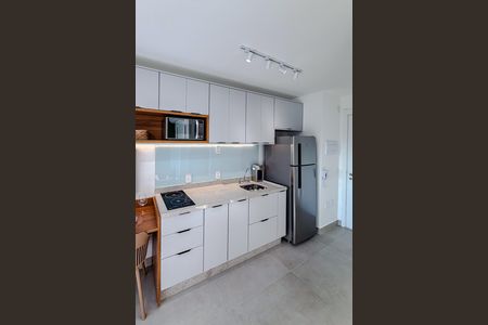 Cozinha de kitnet/studio para alugar com 1 quarto, 24m² em Ipiranga, São Paulo
