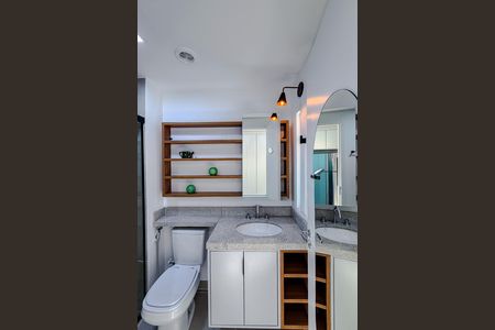 Studio para alugar com 24m², 1 quarto e sem vaga Studio para alugar com 24m², 1 quarto e sem vagaBanheiro
