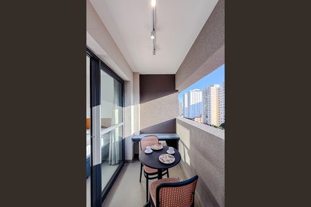 Varanda de kitnet/studio para alugar com 1 quarto, 24m² em Ipiranga, São Paulo