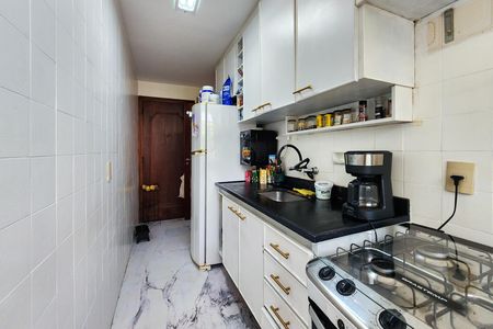 Cozinha  de apartamento à venda com 2 quartos, 54m² em Praça da Bandeira, Rio de Janeiro