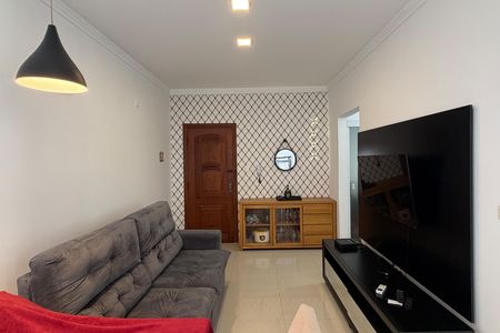 Sala de apartamento para alugar com 1 quarto, 54m² em Boqueirão, Santos