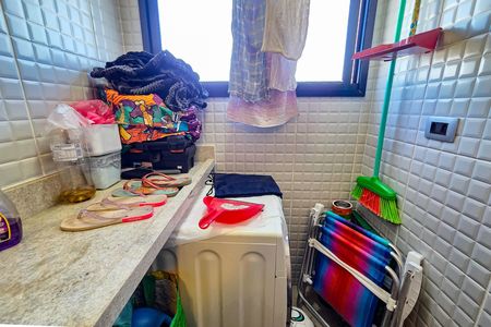 Área de Serviço de apartamento para alugar com 1 quarto, 38m² em Cidade Ocian, Praia Grande