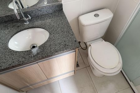 Apartamento para alugar com 76m², 2 quartos e 1 vaga Apartamento para alugar com 76m², 2 quartos e 1 vagaBanheiro da Suíte