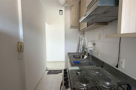Cozinha e Área de Serviço de apartamento para alugar com 2 quartos, 76m² em Castelo, Santos