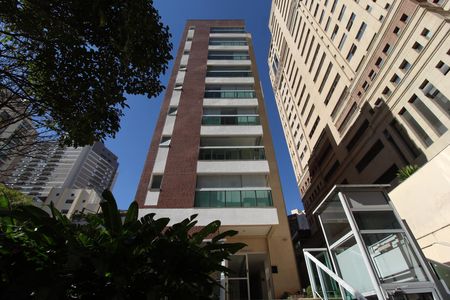 Fachada do Prédio de apartamento à venda com 1 quarto, 51m² em Itaim Bibi, São Paulo