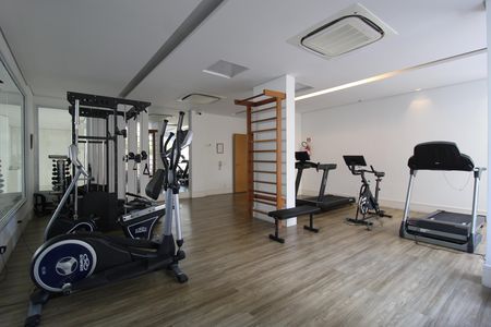 Área Comum - Academia de apartamento à venda com 1 quarto, 51m² em Itaim Bibi, São Paulo