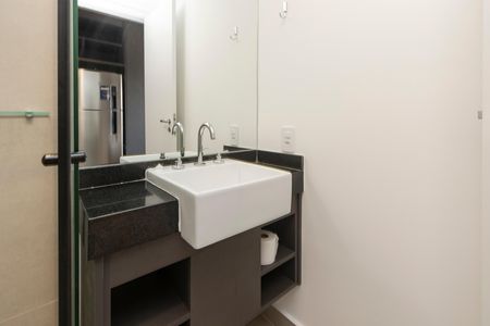 Studio para alugar com 17m², 1 quarto e sem vaga Studio para alugar com 17m², 1 quarto e sem vagaBanheiro