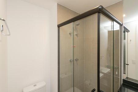 Studio para alugar com 17m², 1 quarto e sem vaga Studio para alugar com 17m², 1 quarto e sem vagaBanheiro