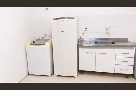 Cozinha de apartamento para alugar com 1 quarto, 29m² em Centro Histórico, Porto Alegre