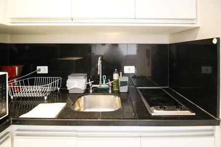 Cozinha de kitnet/studio à venda com 1 quarto, 37m² em Itaim Bibi, São Paulo