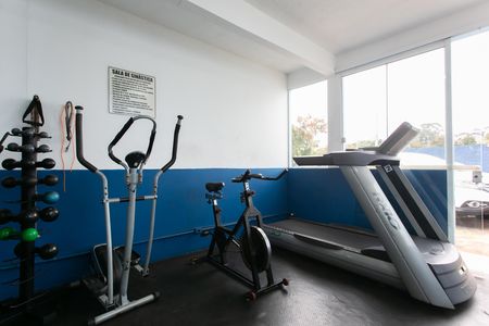Área comum - Academia de apartamento para alugar com 2 quartos, 50m² em Jardim Marilu, São Paulo