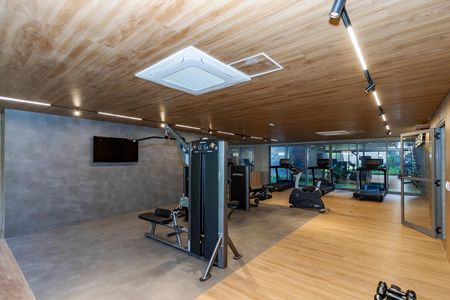 Studio para alugar com 17m², 1 quarto e sem vaga Studio para alugar com 17m², 1 quarto e sem vagaAcademia