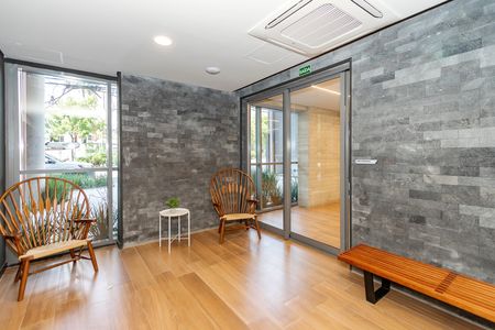 Studio para alugar com 17m², 1 quarto e sem vaga Studio para alugar com 17m², 1 quarto e sem vagaHall de Entrada