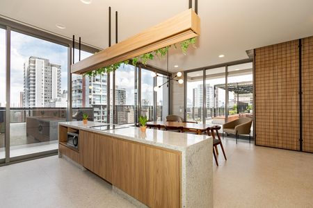 Studio para alugar com 17m², 1 quarto e sem vaga Studio para alugar com 17m², 1 quarto e sem vagaEspaço Gourmet