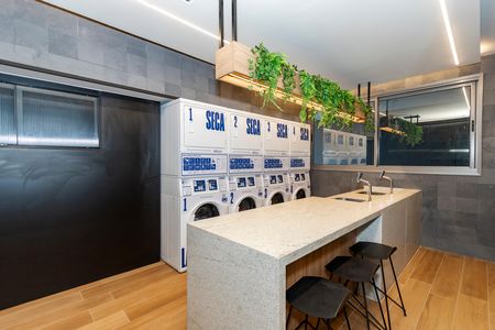 Studio para alugar com 17m², 1 quarto e sem vaga Studio para alugar com 17m², 1 quarto e sem vagaLavanderia