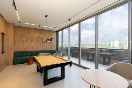 Studio para alugar com 17m², 1 quarto e sem vaga Studio para alugar com 17m², 1 quarto e sem vagaSalão de Jogos