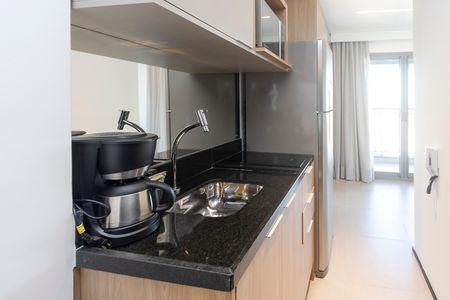 Studio para alugar com 17m², 1 quarto e sem vaga