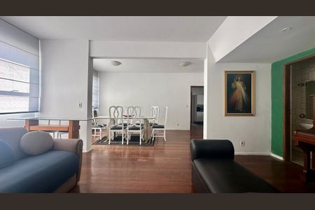Sala  de apartamento à venda com 4 quartos, 190m² em Cruzeiro, Belo Horizonte