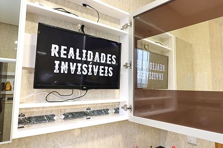 Casa à venda com 262m², 5 quartos e 1 vagaBanheiro Social - TV