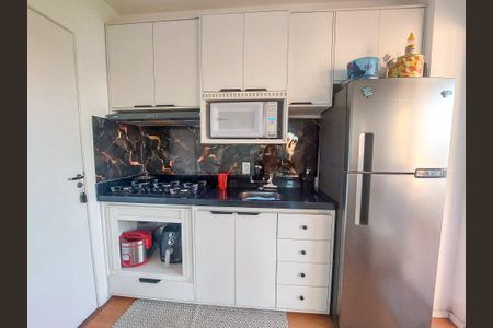 Cozinha de apartamento para alugar com 2 quartos, 38m² em Vila das Belezas, São Paulo
