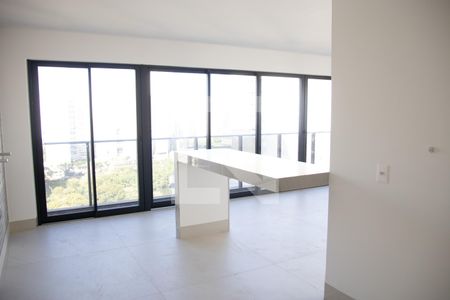Sala e Cozinha de apartamento para alugar com 1 quarto, 63m² em Setor Marista, Goiânia