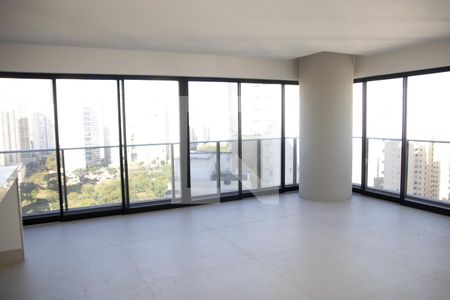 Sala e Cozinha de apartamento para alugar com 1 quarto, 63m² em Setor Marista, Goiânia