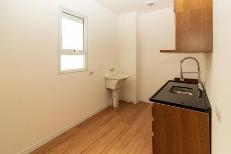 Studio à venda com 30m², 1 quarto e sem vaga Studio à venda com 30m², 1 quarto e sem vagaCozinha e Área de Serviço